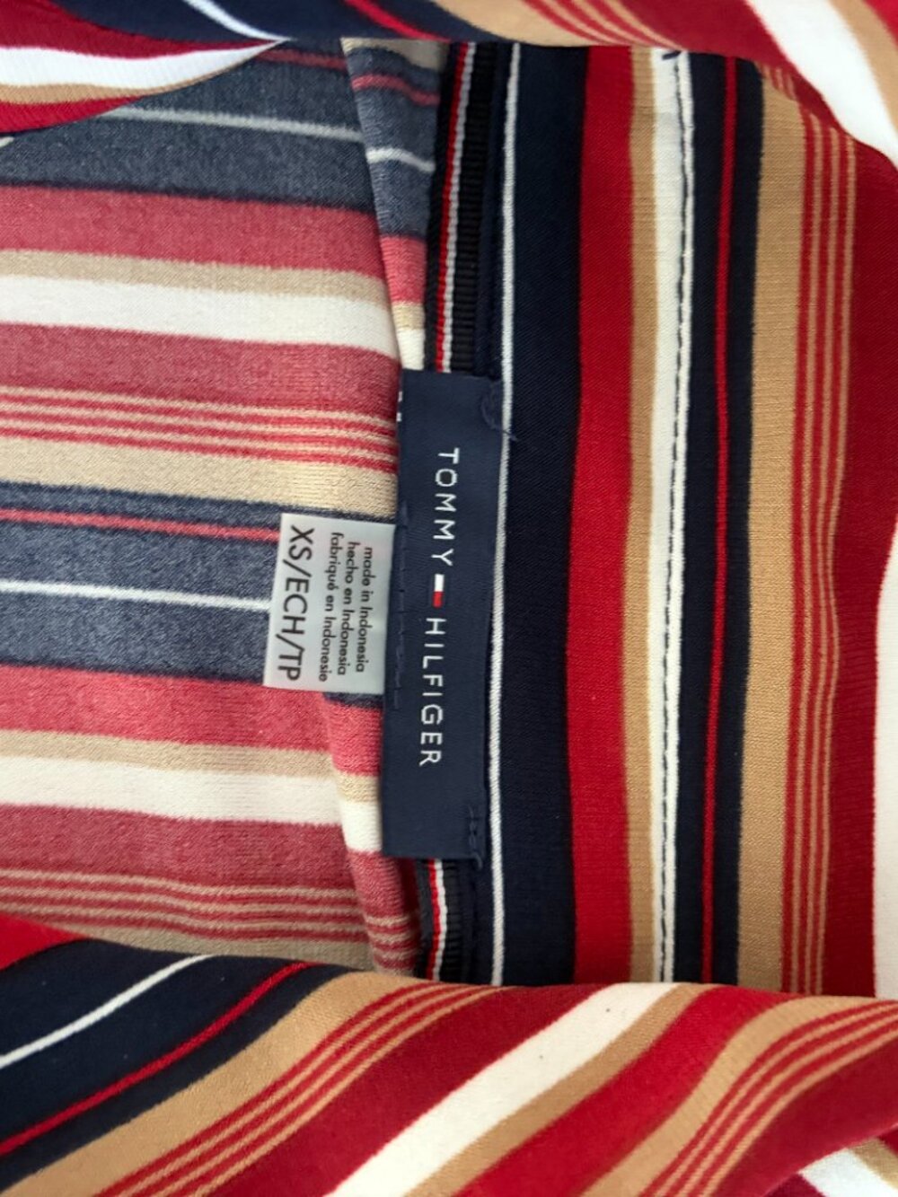Tommy Hilfiger Striped Long Sleeve Shirt - Picture 2 of 2